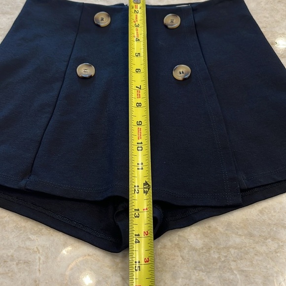 Altar’d State High Waisted Mini Skort | Black | Extra Small - Picture 10 of 14